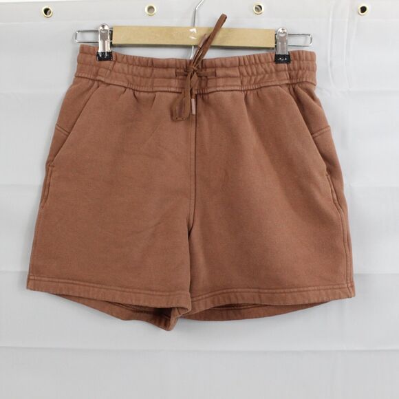 Lululemon Shorts Womens 4 Loungeful High Rise Short 4 Brown Comfy Cozy Fleece - Picture 4 of 13